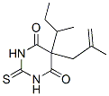 CAS#: 67051-50-7， 2,3-Dihydro-5-(2-Methyl-2-Propenyl)-5-(1-Methylpropyl)-2-Thioxo-4,6(1H,5H)-Pyrimidinedione