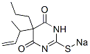 CAS#: 67051-59-6， 5-(1-Methyl-2-Propenyl)-5-Propyl-2-Sodiothio-4,6(1H,5H)-Pyrimidinedione