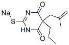 CAS#: 67051-60-9， 5-(2-Methyl-2-Propenyl)-5-Propyl-2-Sodiothio-4,6(1H,5H)-Pyrimidinedione