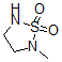 structure of CAS# 67104-97-6, 2-Methyl-1,2,5-Thiadiazolidine 1,1-Dioxide;2-METHYL-[1,2,5]THIADIAZOLIDINE 1,1-DIOXIDE