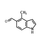 CAS#: 671215-71-7， 4-Methyl-1H-indole-5-carbaldehyde