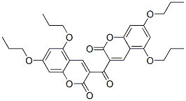 CAS#: 67135-48-2, 3,3'-Carbonylbis(5,7-Dipropoxy-2-Benzopyrone)