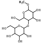 CAS#: 67145-39-5， Methyl 4-O-hexopyranosylhexopyranoside