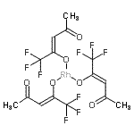 CAS#: 67145-51-1， Rhodium(3+) tris[(2Z)-1,1,1-trifluoro-4-oxo-2-penten-2-olate]