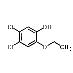 CAS#: 671779-34-3， 4,5-Dichloro-2-ethoxyphenol