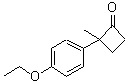 CAS#: 671782-27-7， 2-(4-Ethoxyphenyl)-2-methylcyclobutanone