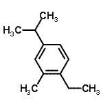 CAS#: 67192-63-6， 1-ethyl-4-isopropyl-2-methyl-benzene
