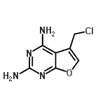 CAS#: 67194-86-9， 5-(Chloromethyl)furo[2,3-d]pyrimidine-2,4-diamine