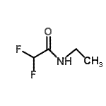 CAS#: 672-16-2， N-Ethyl-2,2-Difluoroacetamide