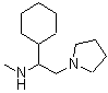 CAS#: 672310-00-8， 1-Cyclohexyl-N-methyl-2-(1-pyrrolidinyl)ethanamine