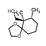 CAS#: 672927-66-1， [(6R,7R)-6,7-Dimethyl-1,4-dioxaspiro[4.5]dec-6-yl]methanol