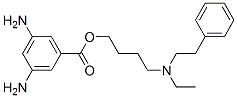 CAS#: 67293-22-5, 3,5-Diaminobenzoic Acid 4-(Ethylphenethylamino)Butyl Ester