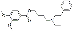 CAS#: 67293-23-6， 3,4-Dimethoxybenzoic Acid 4-(Ethylphenethylamino)Butyl Ester