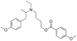 CAS#: 67293-27-0， 4-Methoxybenzoic Acid 4-[Ethyl[2-(4-Methoxyphenyl)-1-Methylethyl]Amino]Butyl Ester