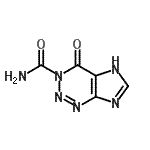 CAS#: 672942-66-4， 4-Oxo-4,5-dihydro-3H-imidazo[4,5-d][1,2,3]triazine-3-carboxamide