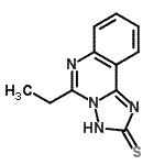 CAS#: 672952-26-0， 5-Ethyl[1,2,4]triazolo[1,5-c]quinazoline-2(3H)-thione