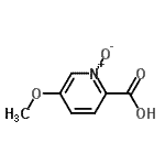 CAS#: 672957-93-6， 5-Methoxy-2-pyridinecarboxylic acid 1-oxide