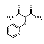 CAS 登录号：67302-31-2， 3-(2-吡啶基硫基)-2,4-戊烷二酮
