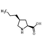 CAS 登录号：6734-44-7， (4S)-4-丙基-L-脯氨酸