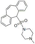 CAS 登录号：67351-14-8， 1-[[5H-二苯并[a,d]环庚烯-5-基]磺酰基]-4-甲基哌嗪