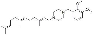 CAS#: 67351-17-1， 1-(2,3-Dimethoxybenzyl)-4-(3,7,11-Trimethyl-2,6,10-Dodecatrienyl)Piperazine