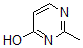 structure of CAS# 67383-35-1, 2-Methyl-4-Pyrimidinol;4-Pyrimidinol, 2-Methyl- (6CI,7CI,9CI);4-HYDROXY-2-METHYLPYRIMIDINE 95%;4-Hydroxy-2-Methylpyrimidine95%