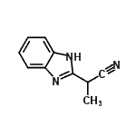 CAS#: 67431-21-4， 2-(1H-Benzimidazol-2-yl)propanenitrile