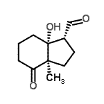 CAS#: 674347-42-3， (1R,3aR,7aR)-7a-Hydroxy-3a-methyl-4-oxooctahydro-1H-indene-1-carbaldehyde