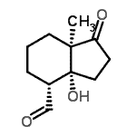 CAS#: 674347-43-4， (3aR,4R,7aR)-3a-Hydroxy-7a-methyl-1-oxooctahydro-1H-indene-4-carbaldehyde