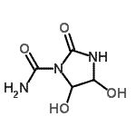 CAS#: 67461-82-9， 4,5-Dihydroxy-2-oxo-1-imidazolidinecarboxamide
