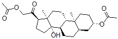CAS#: 67462-35-5， (14beta,17R)-3beta,14,21-Trihydroxy-5beta-Pregnan-20-One 3,21-Diacetate
