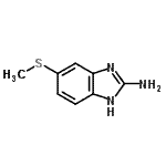 CAS#: 67469-01-6， 5-(Methylsulfanyl)-1H-benzimidazol-2-amine