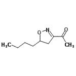 CAS#: 674804-61-6， 1-(5-Butyl-4,5-dihydro-1,2-oxazol-3-yl)ethanone