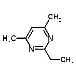 CAS 登录号：67490-16-8， 2-乙基-4,6-二甲基-嘧啶