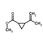 CAS#: 67500-46-3， Methyl 2-isopropenylcyclopropanecarboxylate