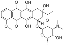 CAS#: 67508-87-6， N,N-Dimethyldaunorubicin