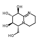 CAS#: 675130-38-8， (6R,7R,8S,9S)-6-(Hydroxymethyl)-3,4,6,7,8,9-hexahydro-2H-pyrido[1,2-a]pyrimidine-7,8,9-triol