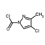 CAS#: 67514-72-1， 4-Chloro-3-methyl-1H-pyrazole-1-carbonyl chloride