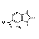 CAS#: 67521-00-0， 5-Acetyl-4-methyl-1,3-dihydro-2H-benzimidazol-2-one