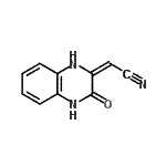 CAS#: 67557-67-9， (2E)-(3-Oxo-3,4-dihydro-2(1H)-quinoxalinylidene)acetonitrile