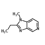 CAS#: 675581-77-8， 2-Ethyl-1-methyl-1H-imidazo[4,5-c]pyridine