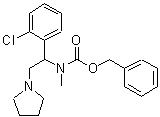 CAS#: 675602-67-2， Benzyl [1-(2-chlorophenyl)-2-(1-pyrrolidinyl)ethyl]methylcarbamate
