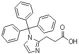 CAS#: 675602-85-4， 3-(1-Trityl-1H-imidazol-2-yl)propanoic acid