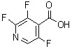 结构式 CAS# 675602-91-2, 2,3,5-三氟异烟酸