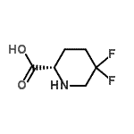 CAS#: 675605-32-0， (2S)-5,5-Difluoro-2-piperidinecarboxylic acid