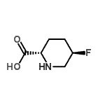 CAS#: 675605-36-4， (2S,5R)-5-Fluoro-2-piperidinecarboxylic acid