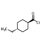 CAS#: 67589-87-1， trans-4-Ethylcyclohexanecarbonyl chloride