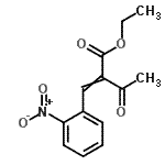 CAS#: 67593-37-7， Ethyl 2-(2-nitrobenzylidene)-3-oxobutanoate