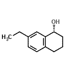 CAS#: 676133-21-4， (1R)-7-Ethyl-1,2,3,4-tetrahydro-1-naphthalenol