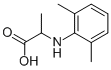 CAS#: 67617-64-5， N-(2,6-Dimethylphenyl)-DL-alanine